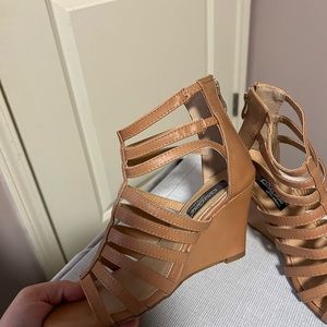 Tan Wedge Heals